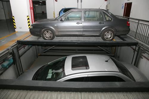 基坑升降橫移機(jī)械車庫